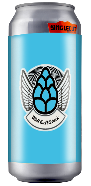 FULL-STACK IIPA – DOUBLE DRY-HOPPED CAN SINGLECUT CAN