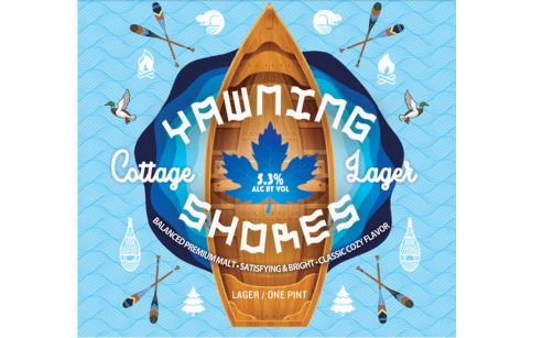 Yawning Shores Collage Lager 5.3% ABV