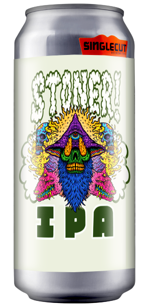 Stoner Beer Can artwork- stoner! ipa